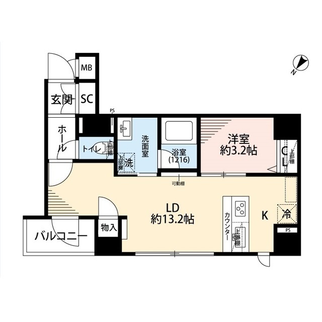 北海道：プレール・ドゥーク日本橋浜町の賃貸物件画像