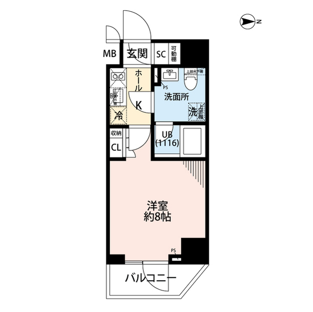 北海道：プレール・ドゥーク住吉Ⅳの賃貸物件画像