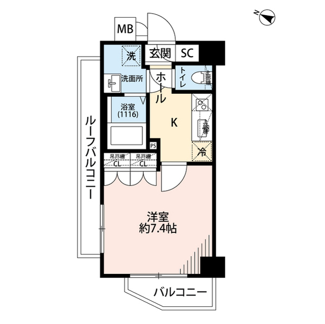 北海道：プレール・ドゥーク板橋舟渡の賃貸物件画像