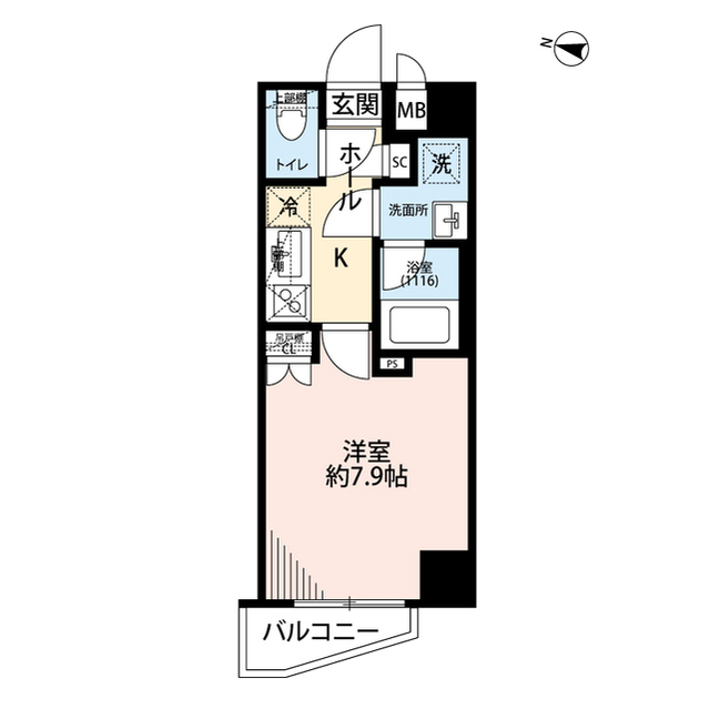 北海道：プレール・ドゥーク板橋舟渡の賃貸物件画像