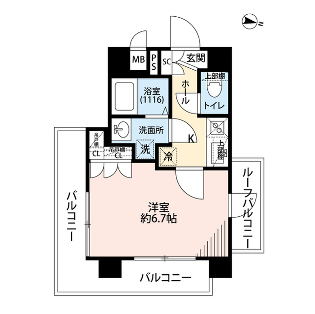 東京都：プレール・ドゥーク板橋舟渡の賃貸物件画像