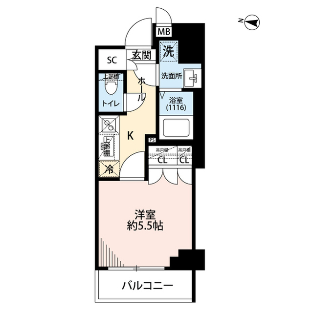 北海道：プレール・ドゥーク板橋舟渡の賃貸物件画像