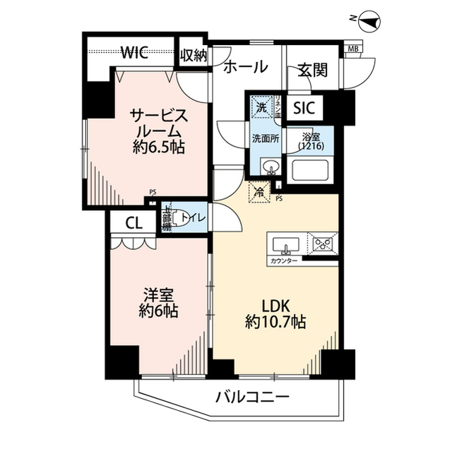 東京都：プレール・ドゥーク板橋舟渡の賃貸物件画像
