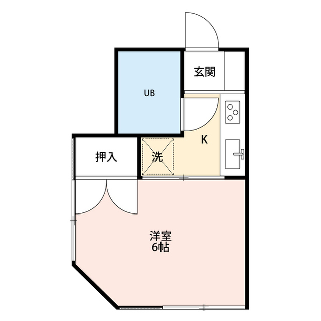 千葉県：コーポKの賃貸物件画像