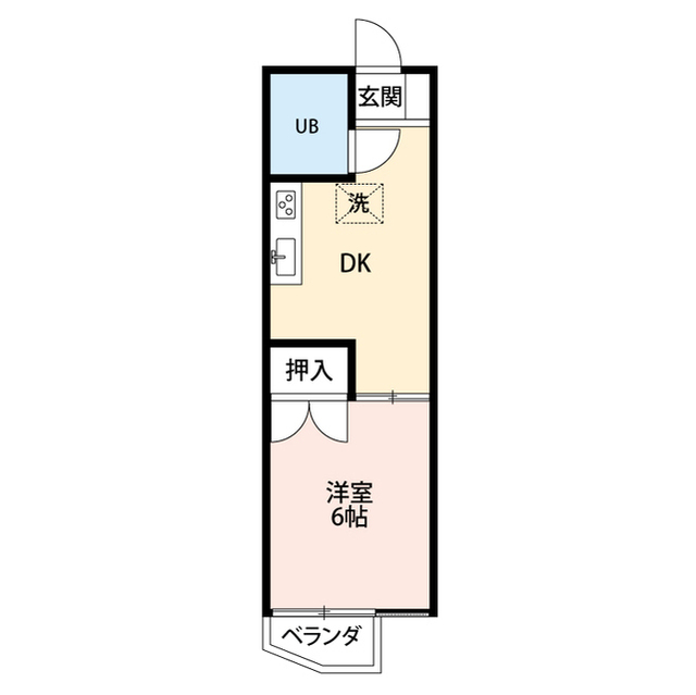 ：コーポKの賃貸物件画像