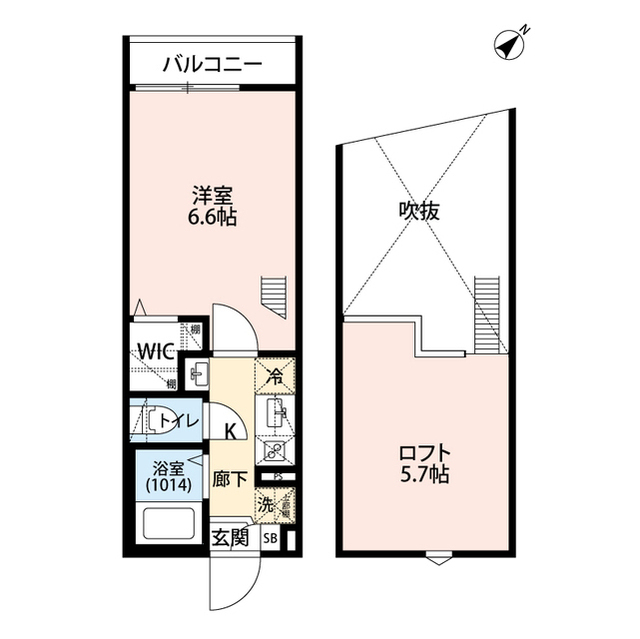千葉県：エクセラン北小金の賃貸物件画像