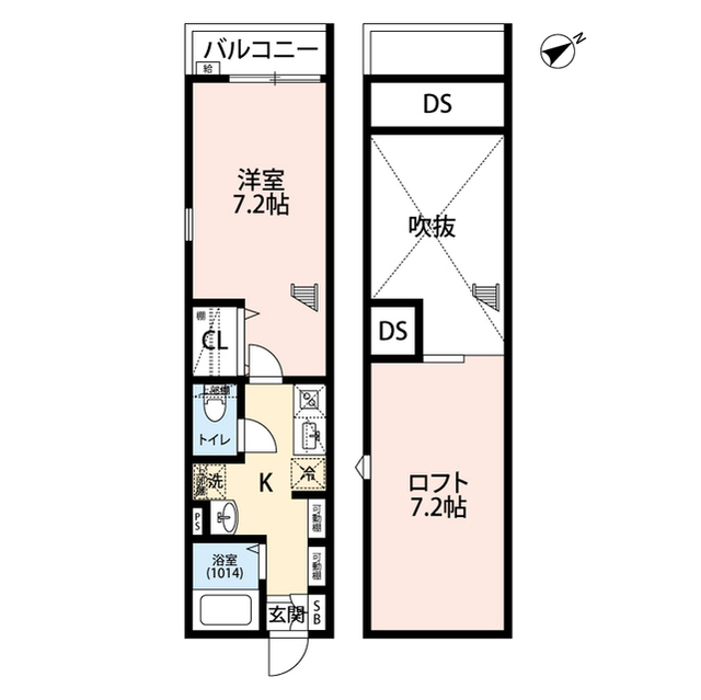 北海道：エクセラン馬橋westの賃貸物件画像