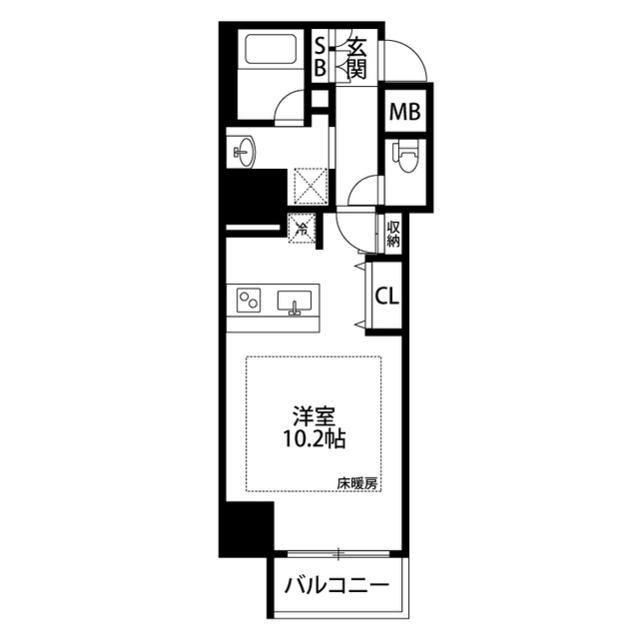 大阪府：プレサンスNEO心斎橋の賃貸物件画像