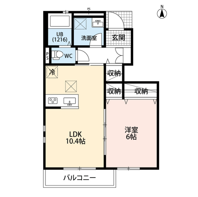 神奈川県：クレール鎌倉北の賃貸物件画像