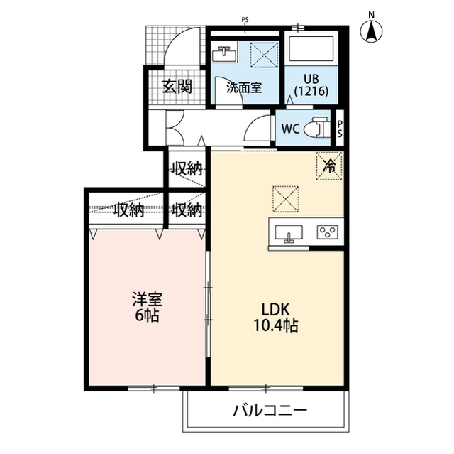 神奈川県：クレール鎌倉北の賃貸物件画像