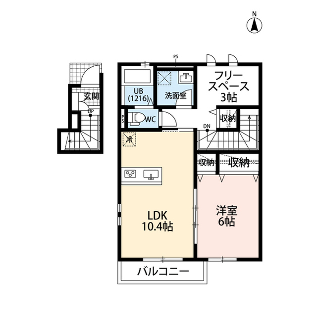 神奈川県：クレール鎌倉北の賃貸物件画像
