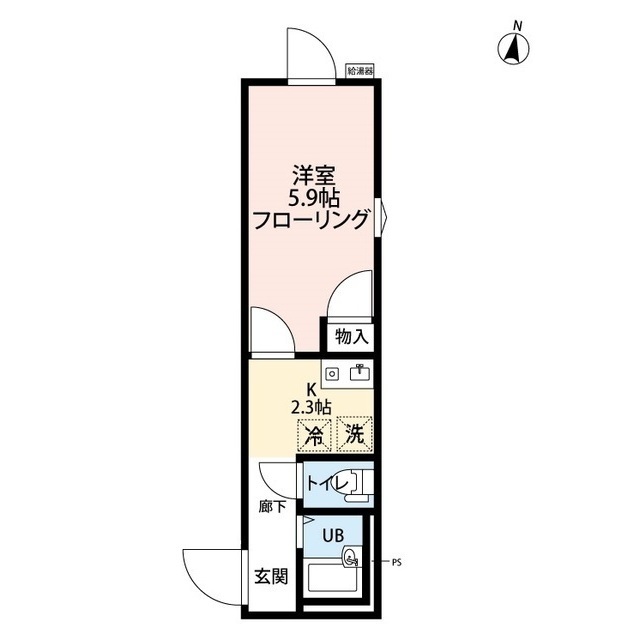 ：アムール南千住の賃貸物件画像