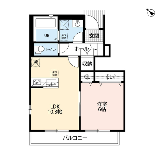 神奈川県：アムールMの賃貸物件画像