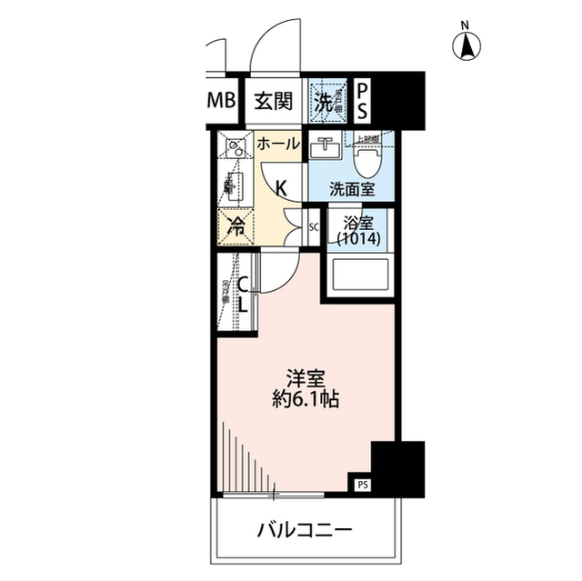 東京都：プレール・ドゥーク品川旗の台の賃貸物件画像