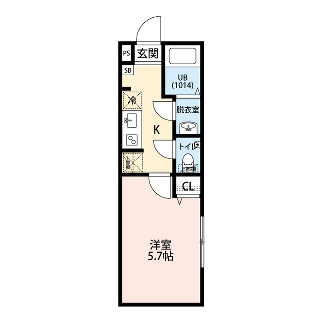 東京都：エクセラン西尾久Southの賃貸物件画像