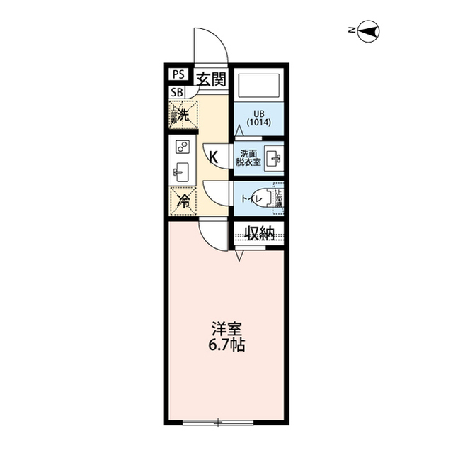 東京都：エクセラン西尾久Westの賃貸物件画像