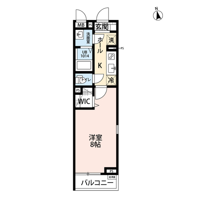 北海道：クレール　パインツリーの賃貸物件画像