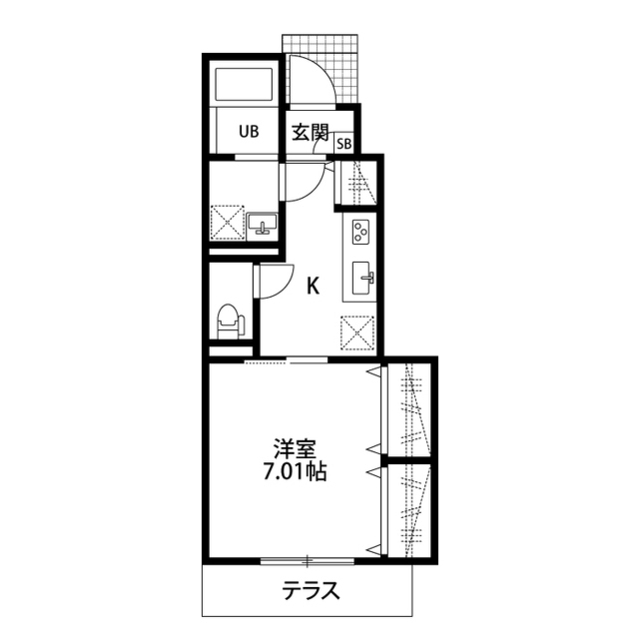 北海道：Clair Blancの賃貸物件画像
