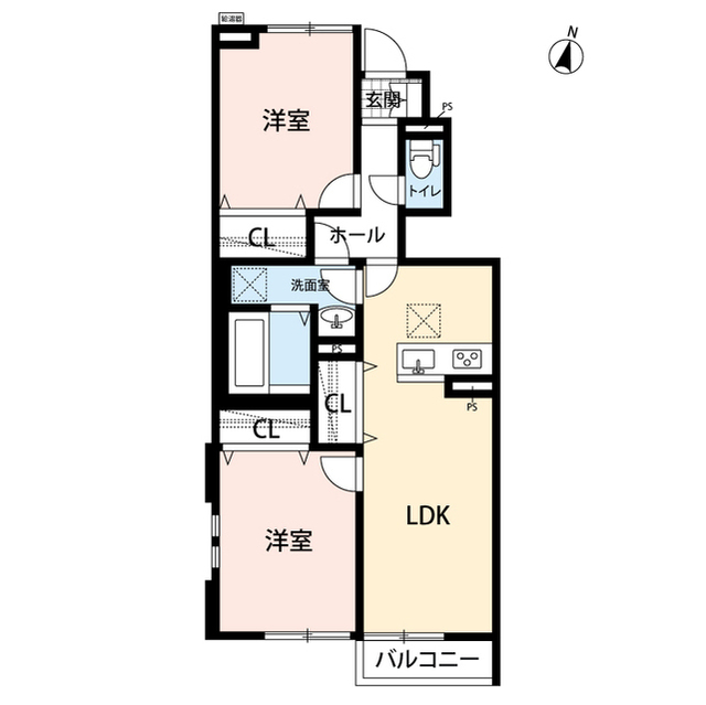 北海道：クレール　ルミエールの賃貸物件画像