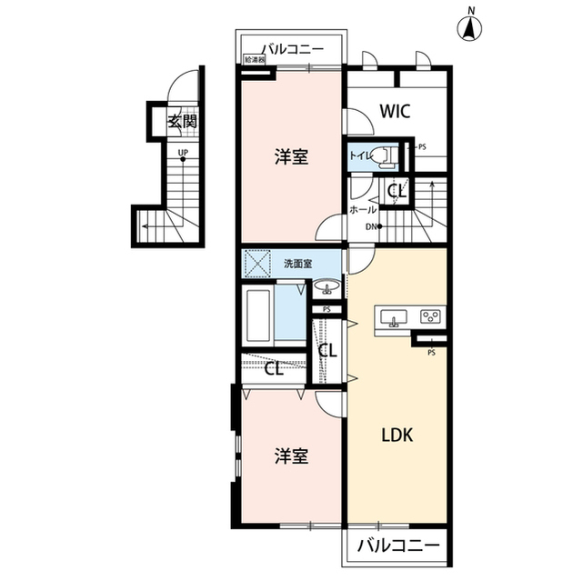 奈良県：クレール　ルミエールの賃貸物件画像