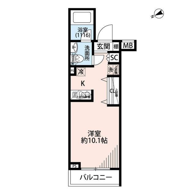 東京都：プレール・ドゥーク方南町の賃貸物件画像