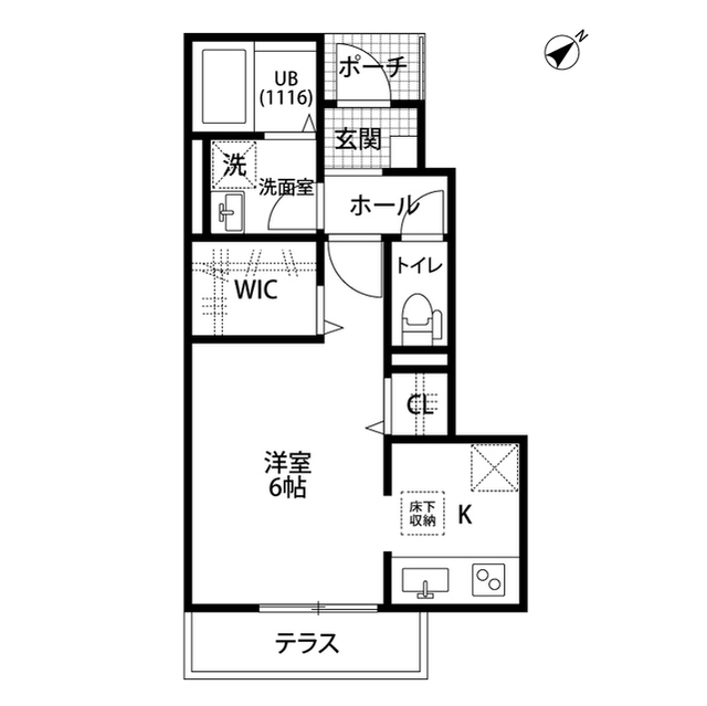 ：フィオーレ中前田の賃貸物件画像