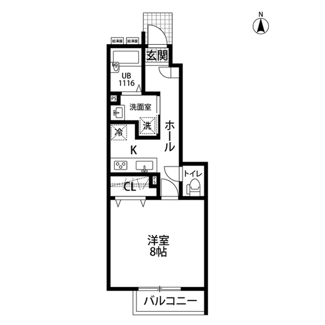 北海道：クレール　DAYBYDAYの賃貸物件画像