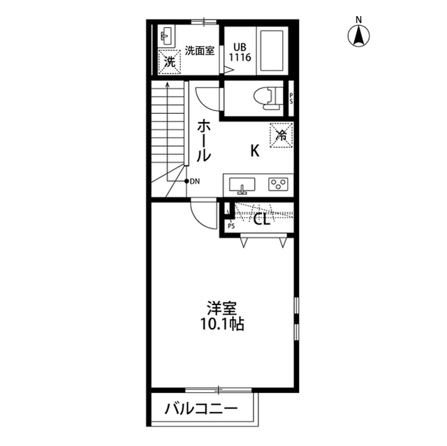 北海道：クレール　DAYBYDAYの賃貸物件画像