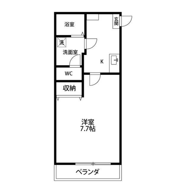 北海道：アスカⅠの賃貸物件画像
