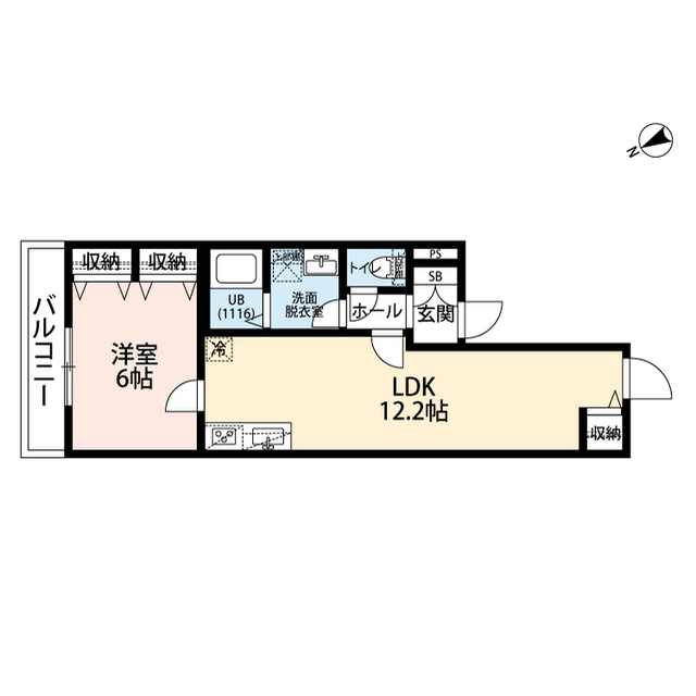 東京都：エクセラン池袋本町の賃貸物件画像