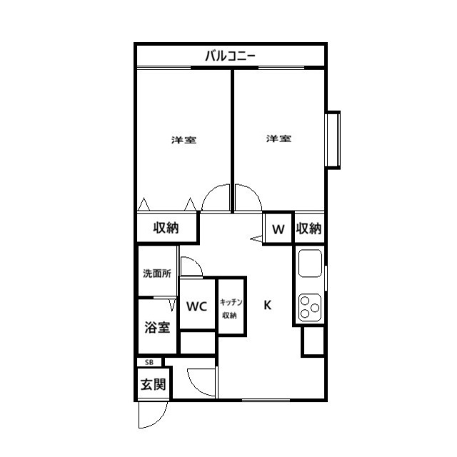 北海道：サンライズ新堀の賃貸物件画像