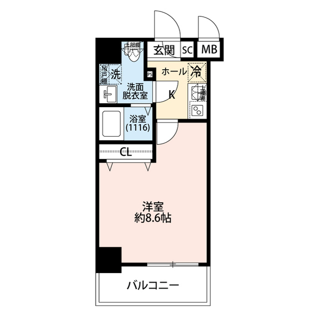 北海道：プレール・ドゥーク西新井Ⅲの賃貸物件画像