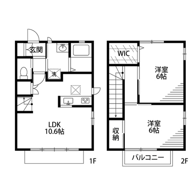 埼玉県：シーゲルハウスBの賃貸物件画像