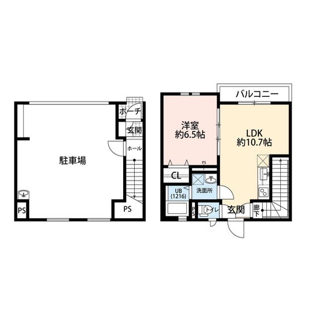 北海道：エスパース恋ヶ窪BASEⅡの賃貸物件画像