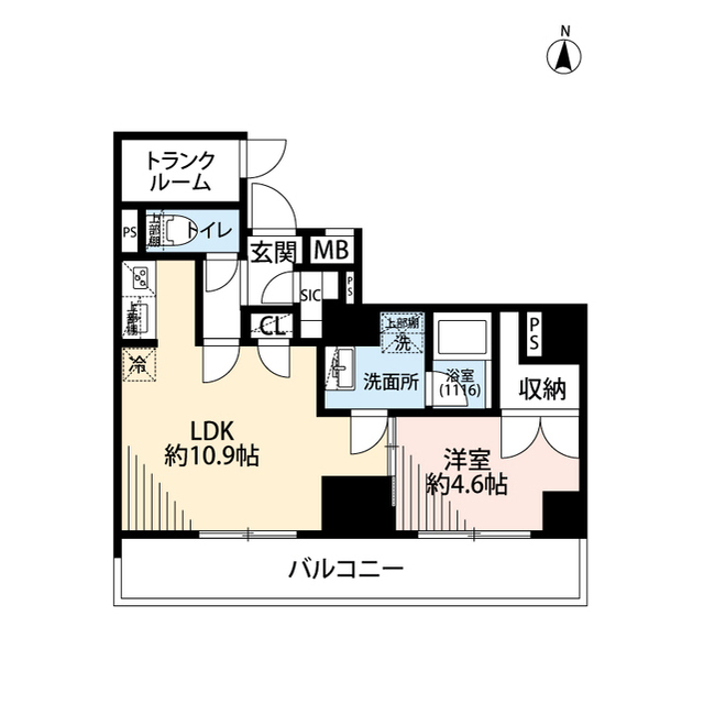 北海道：プレール・ドゥーク亀戸Ⅵの賃貸物件画像