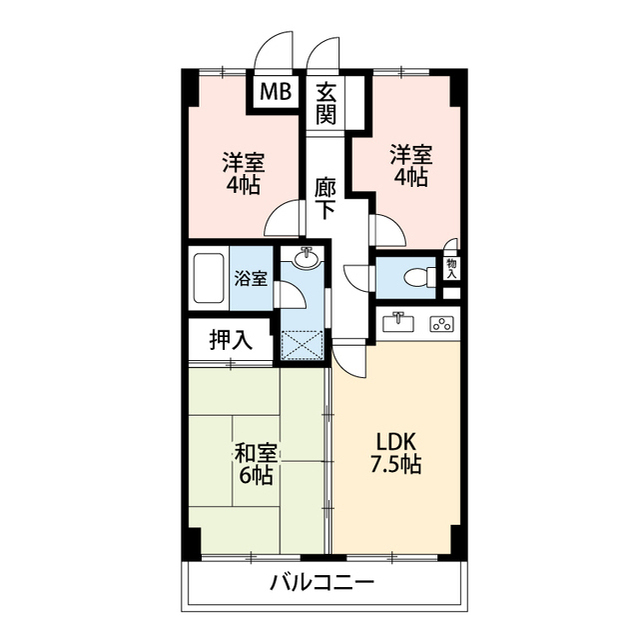 神奈川県：ＫＮＳビルの賃貸物件画像