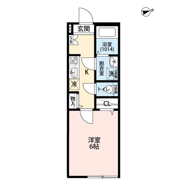 東京都：エクセラン竹ノ塚の賃貸物件画像