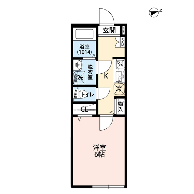 東京都：エクセラン竹ノ塚の賃貸物件画像