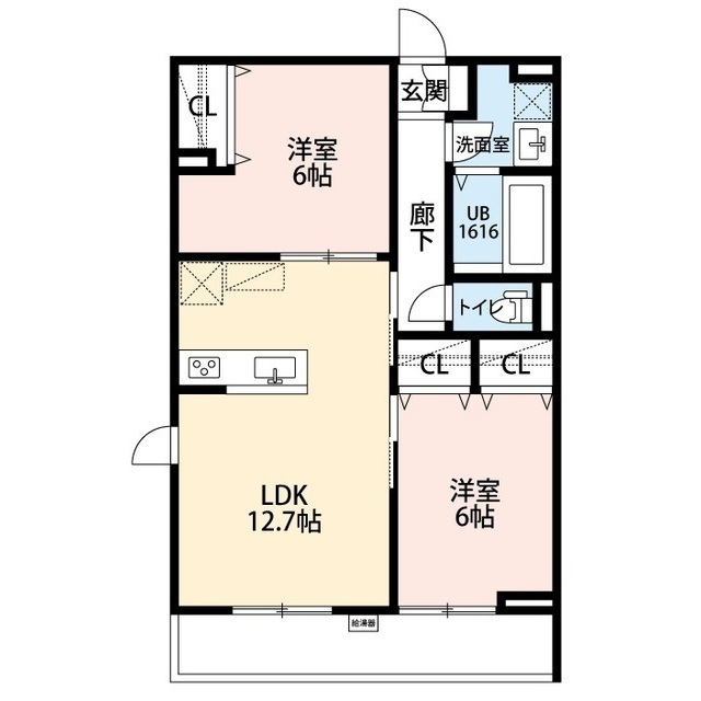 埼玉県：La　Libeｌｌule　二本榎の賃貸物件画像