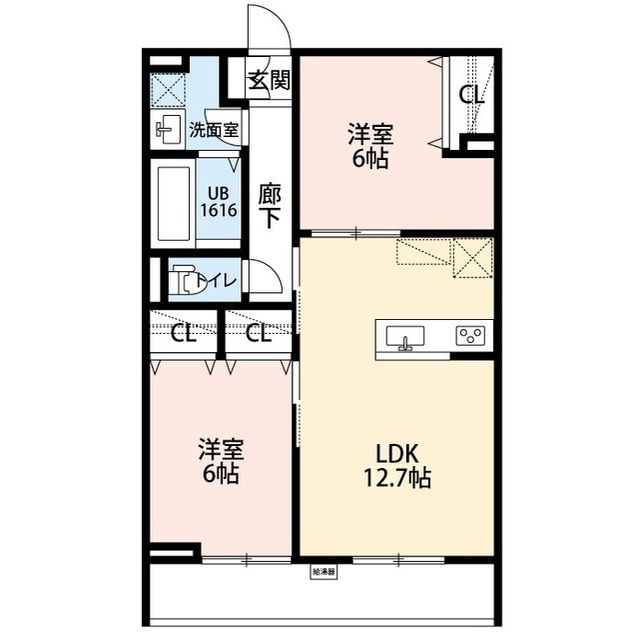 埼玉県：La　Libeｌｌule　二本榎の賃貸物件画像