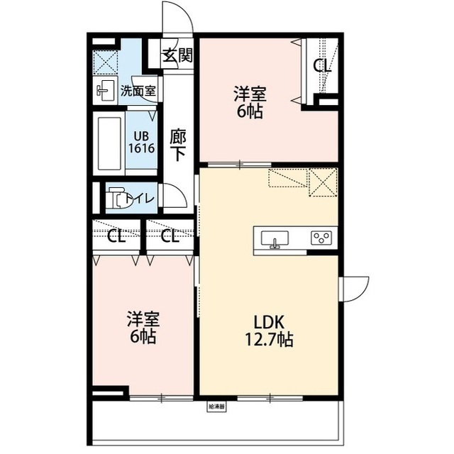 埼玉県：La　Libeｌｌule　二本榎の賃貸物件画像