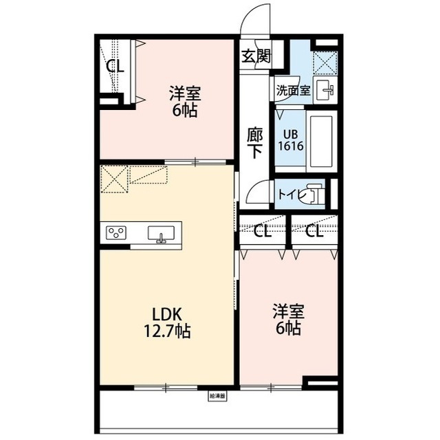 埼玉県：La　Libeｌｌule　二本榎の賃貸物件画像