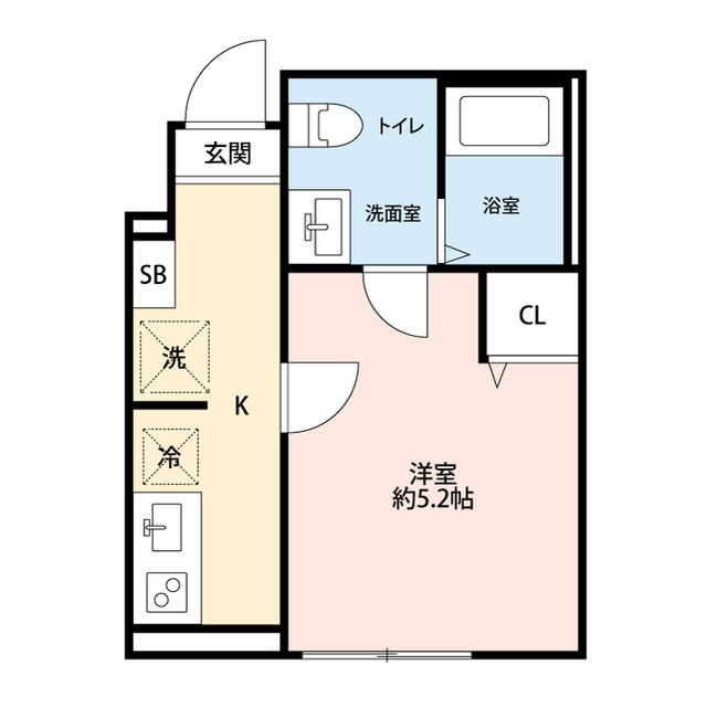 北海道：Keep Lagoon桜ヶ丘　A棟の賃貸物件画像