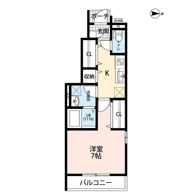 福岡県：サンフェリーチェ　福大前の賃貸物件画像