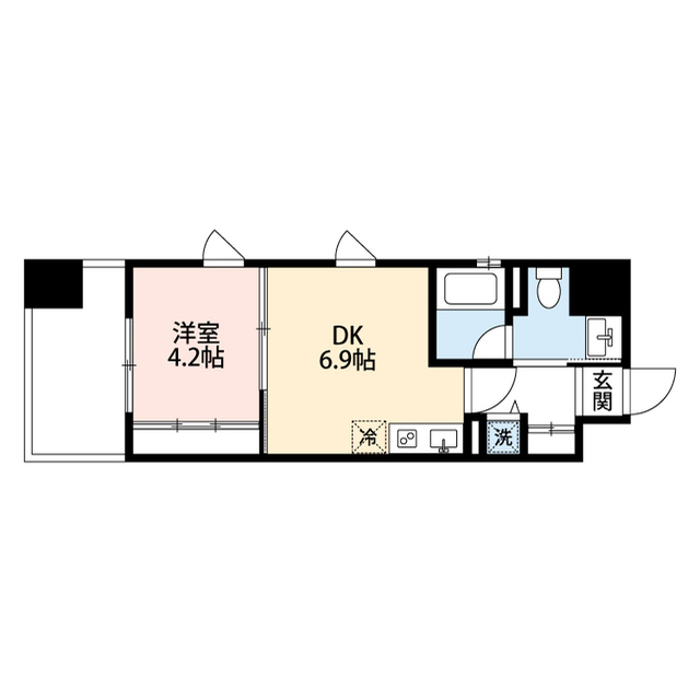 北海道：ルネッサンス21久留米六ツ門の賃貸物件画像