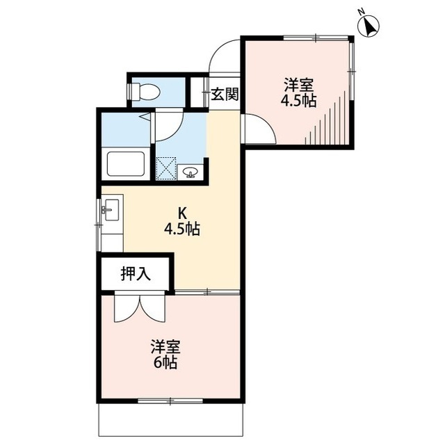 北海道：みどりハイツの賃貸物件画像
