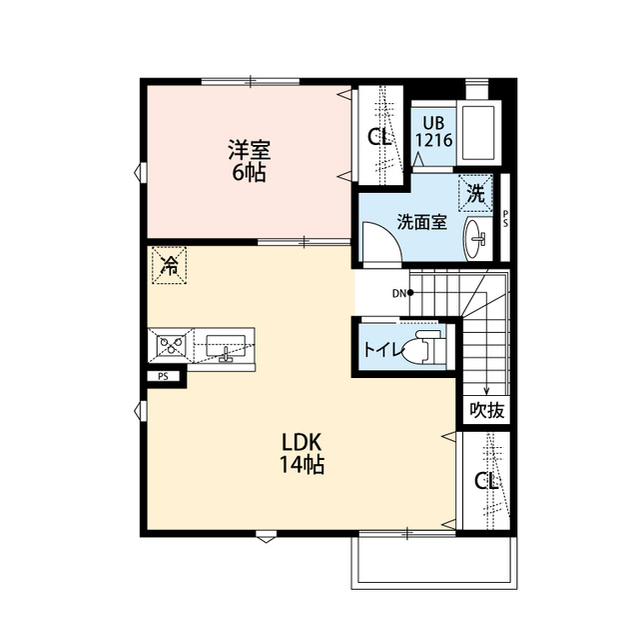 北海道：Fortunato香里園の賃貸物件画像