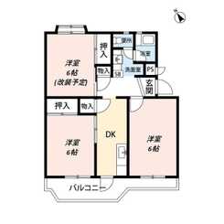 神奈川県：海老名プラーザ18号棟の賃貸物件画像