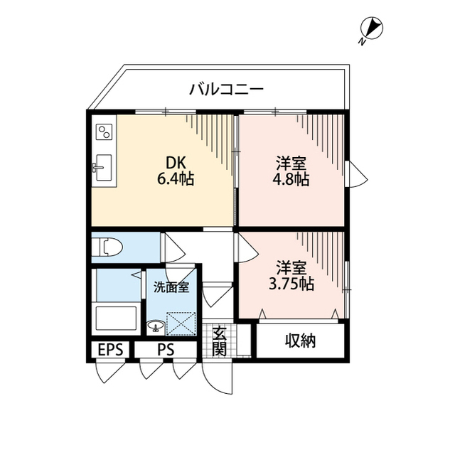 千葉県：ダイヤモンドクレスト南柏の賃貸物件画像