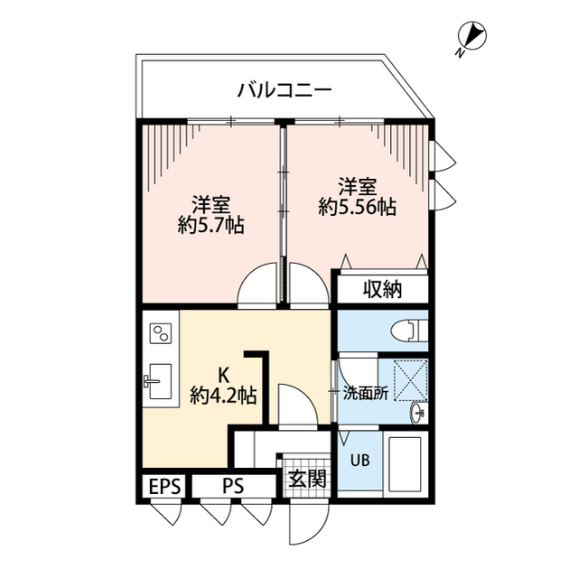 千葉県：ダイヤモンドクレスト南柏の賃貸物件画像